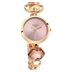 Đồng Hồ Nữ Titan Raga Grace Watch 2606WM09 Màu Vàng/Hồng