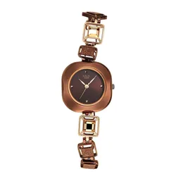 Đồng Hồ Nữ Titan Raga Love All Brown Dial Analog Watch 95156KM01 Màu Nâu