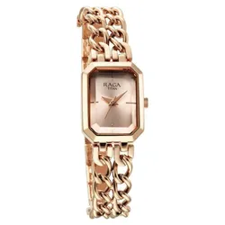 Đồng Hồ Nữ Titan Raga Showstopper Quartz Analog Rose Gold  95283WM01 Màu Vàng Hồng