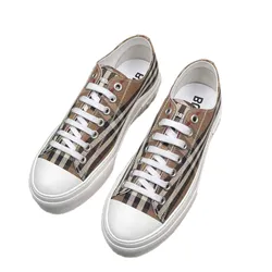 Giày Sneaker Burberry Vintage Check Màu Nâu Size 39
