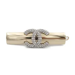 Kẹp Tóc Chanel Hair Clip Màu Vàng Gold