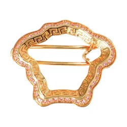 Kẹp Tóc Versace Hair Clip 10041101A006214J310 Màu Vàng Phối Hồng D-HH