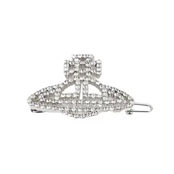 Kẹp Tóc Vivienne Westwood Annalisa Hair Clip Màu Bạc