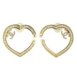 Khuyên Tai Nữ Chanel Coco Earrings Cuff Mark ABB663 B14145 NR577 Màu Vàng