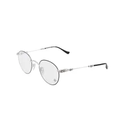 Kính Mắt Cận Chrome Hearts BUBBA - A MKB/SS-MBK-P Màu Bạc