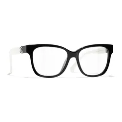 Kính Mắt Cận Nữ Chanel 0CH3472 1656 Màu Đen Trắng