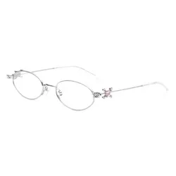 Kính Mắt Cận Nữ Gentle Monster On Ring 02 Eyeglasses Màu Bạc
