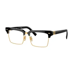 Kính Mắt Cận Nữ Miu Miu 0MU 11XV 16K1O1 Màu Đen Vàng  