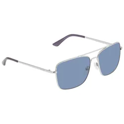 Kính Mát Nam Calvin Klein Blue Navigator Men's Sunglasses CK19136S-045 Màu Xanh