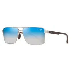 Kính Mát Nam Maui Jim Sunglasses 621 17DBS Màu Bạc