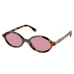 Kính Mát Nữ Miu Miu Sunglasses 0MU 04ZS VAU50D Màu Hồng/Nâu  