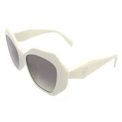 Kính Mát Nữ Prada Irregular Ladies Sunglasses PR 16WSF 142130 Màu Trắng