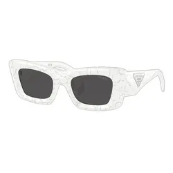 Kính Mát Nữ Prada Transparent Sunglasses 13ZS Màu Trắng