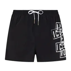 Quần Short Nam Dsquared2 Icon Logo-Print D7B8P5400 Màu Đen Size 46