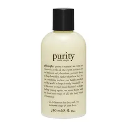 Sữa Rửa Mặt Philosophy Purity Made Simple 3 In 1 Cleanser For Face And Eyes 240ml
