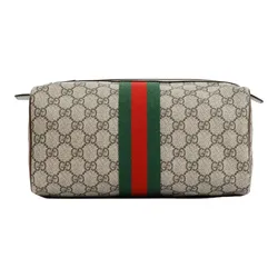 Túi Cầm Tay Nữ Gucci Canvas GG Supreme Beige Toiletry Bag 759689FACIP8747 Màu Be