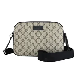 Túi Đeo Chéo Gucci 779880 GG Supreme Classic Print Crossbody Camera Bag Màu Be