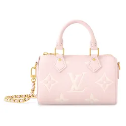 Túi Đeo Chéo Nữ Louis Vuitton LV Nano Speedy Crossbody Bag M14226 Màu Hồng Nhạt