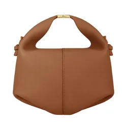 Túi Đeo Chéo Nữ Polène Béri Crossbody Bag Edition Textured Camel Màu Nâu