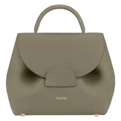 Túi Đeo Chéo Nữ Polène Numéro Un Nano Edition Textured Olive Crossbody Bag Màu Xanh Olive