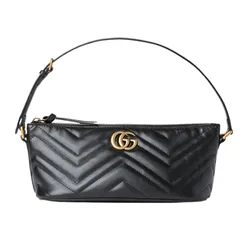 Túi Đeo Vai Nữ Gucci GG Marmont Shoulder Bag Màu Đen
