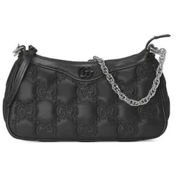 Túi Đeo Vai Nữ Gucci GG Matelassé Handbag 735049-FABLA-1000 Màu Đen 