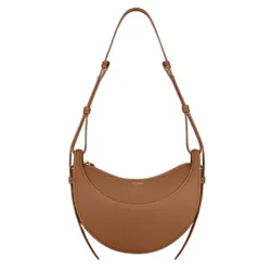 Túi Đeo Vai Nữ Polène Numéro Dix Edition Textured Camel Shoulder Bag Màu Nâu