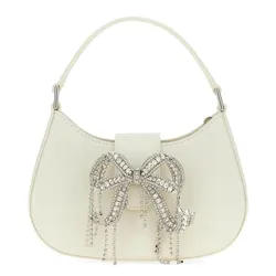 Túi Đeo Vai Nữ Self-Potrait In White Leather RS24320C Cream Màu Trắng Kem
