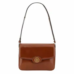 Túi Đeo Vai Nữ Tory Burch Robinson Spazzolato Convertible Shoulder Bag Màu Nâu  