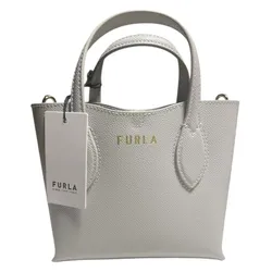 Túi Tote Nữ Furla Era Mini Leather Light Grey Màu Ghi Xám 