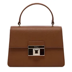 Túi Xách Tay Nữ Furla Venere Top Handle Bag Màu Nâu Size 25