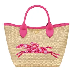 Túi Xách Tay Nữ Longchamp Le Panier Pliage Handbag 10144HZB 319 Màu Hồng