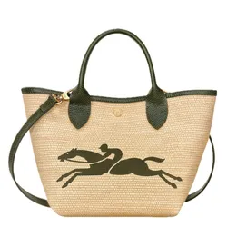 Túi Xách Tay Nữ Longchamp Le Panier Pliage Handbag 10144HZB 292 Màu Xanh Be  