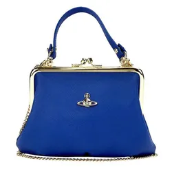 Túi Xách Tay Nữ Vivienne Westwood Handbag Granny 52020003 L001N K405 Màu Xanh Đậm