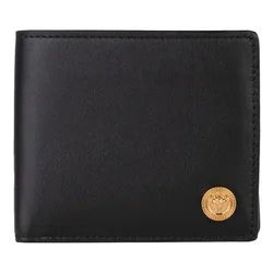 Ví Nam Versace Men's Medusa Bifold Wallet Black Màu Đen