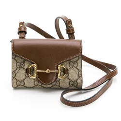Ví Nữ Gucci Horsebit 1955 Mini Wallet Màu Nâu