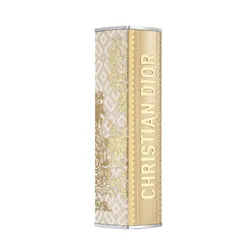 Vỏ Son Dior Addict Case Shine Lipstick Couture Case Refillable Grand Bal Màu Vàng Họa Tiết