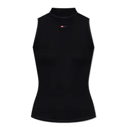 Áo Ba Lỗ Nữ Diesel Top T-Mokky-Sl-Microdiv A10397 0BLAN 9XX Màu Đen Size S
