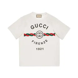Áo Phông Gucci Tshirt 616036 XJD7T 9095 Màu Trắng Size S