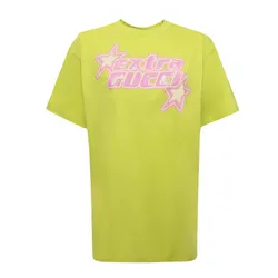 Áo Phông Gucci 776596 7644 Màu Vàng Bơ Size XS