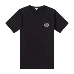 Áo Phông Nam Loewe Men's Anagram Chest Logo In Black T-Shirt H526Y22X75 1100 Màu Đen Size L