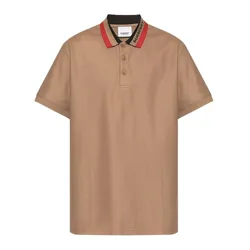 Áo Polo Nam Burberry Edney Camel 8083155 Màu Nâu Size XS