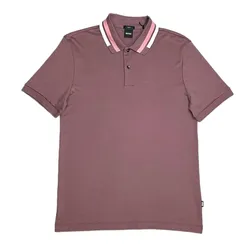 Áo Polo Nam Hugo Boss Polo Shirt Màu Hồng Tím Size S