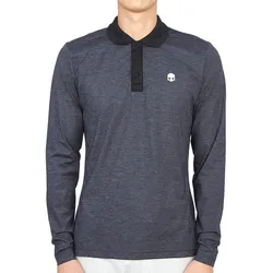 Áo Polo Nam Hydrogen Golf Wear Men's Long Sleeve G00562 015 Màu Xám Đậm Size S