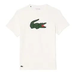 Áo Thun Nam Lacoste Men's Ultra Dry Logo Sport T-Shirt TH7513 51 2D8 Màu Trắng Size 3