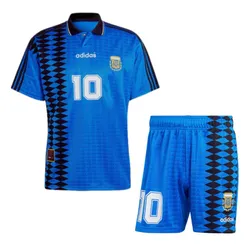 Bộ Quần Áo Nam Adidas Argentina 1994 Away IS0266/IS0265 Màu Xanh Blue Size S