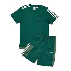 Bộ Thể Thao Adidas Originals Tee M Green Màu Xanh Green Size S (Form Âu)