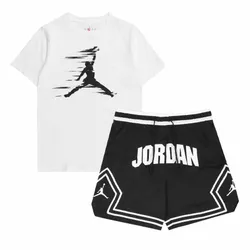 Bộ Thể Thao Nike Jordan MVP FZ1920-100 FV8613-011 Màu Đen Trắng Size M ( Form Á)