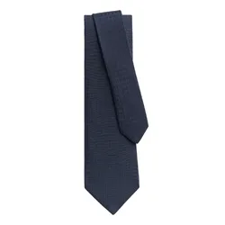 Cà Vạt Nam Hermès Faconnee H Tie 030189T 11 Màu Xanh Than