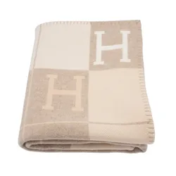 Chăn Hermès HM Coco & Camomille Avalon III Blanket Màu Be